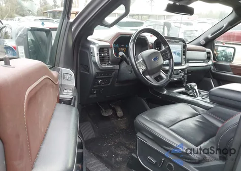 2021 Ford F-150 Lariat from USA, damaged, VIN 1FTFW1E87MFC81486